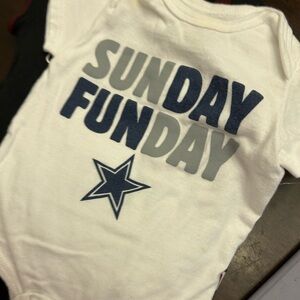 Dallas Cowboys onesie